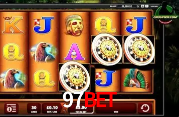 Interface do App 97BET